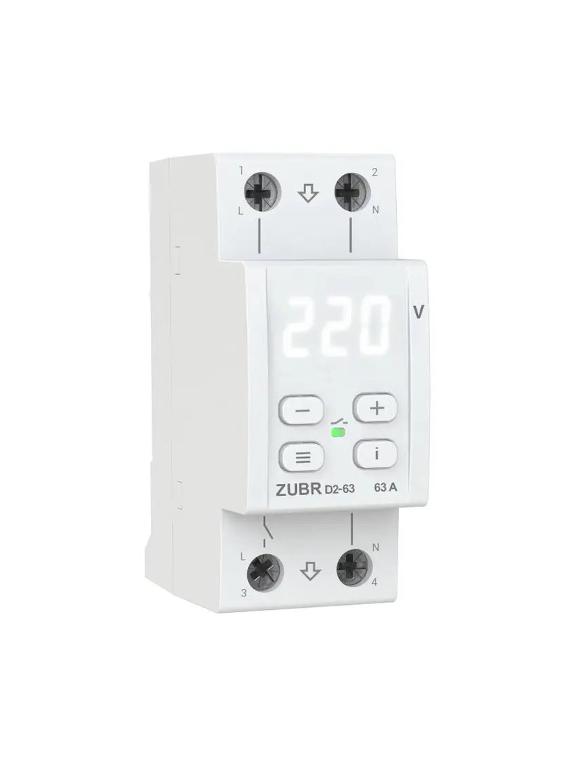 Przekaźnik napięciowy ZUBR D2-63