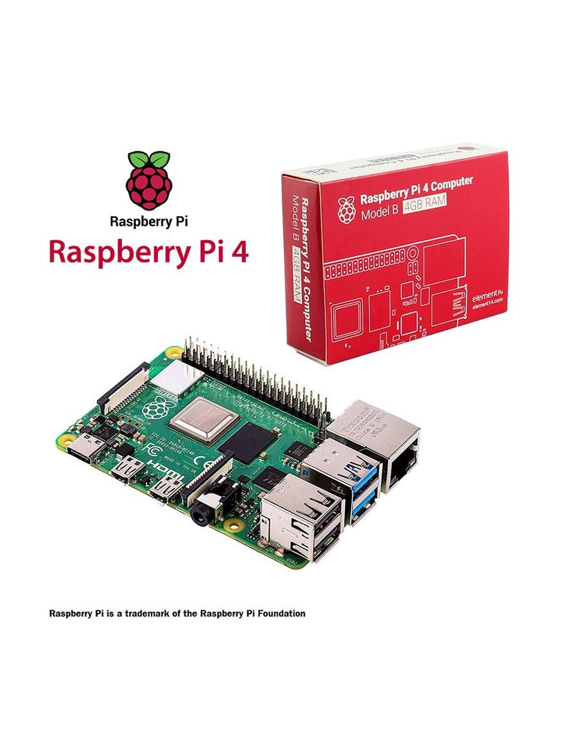 Raspberry Pi 4 Computer 4GB Ram