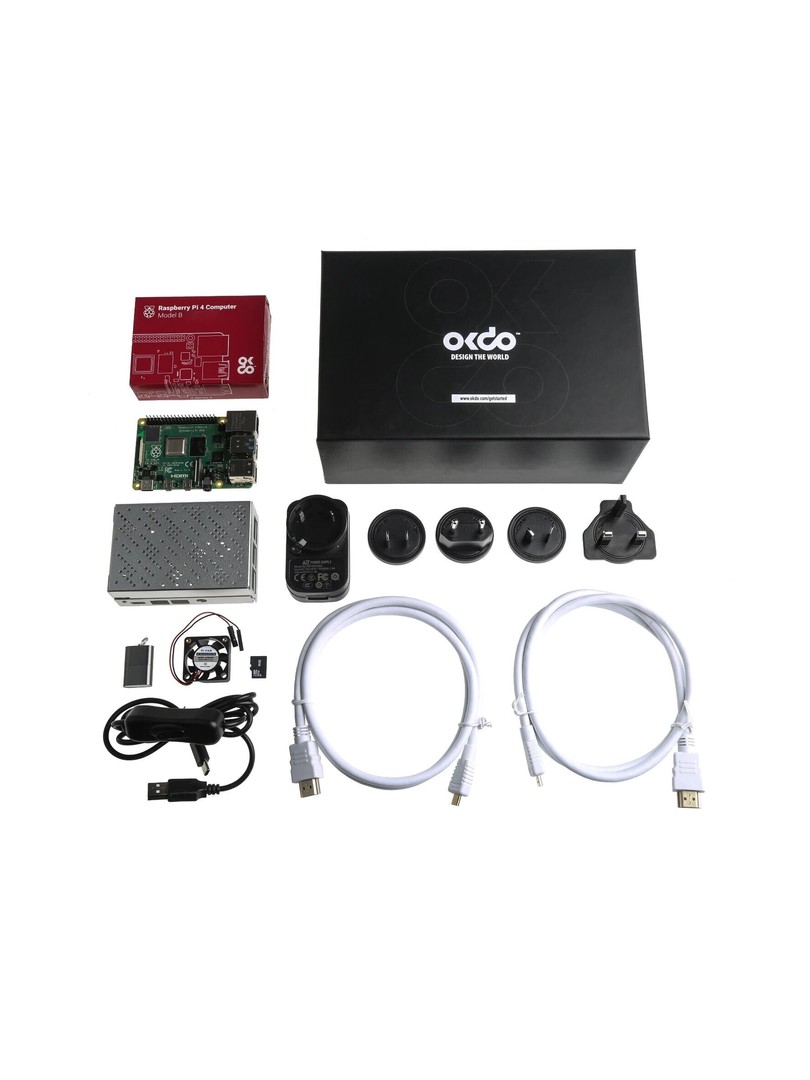 OKdo Raspberry Pi 4 8GB Model B Starter Kit