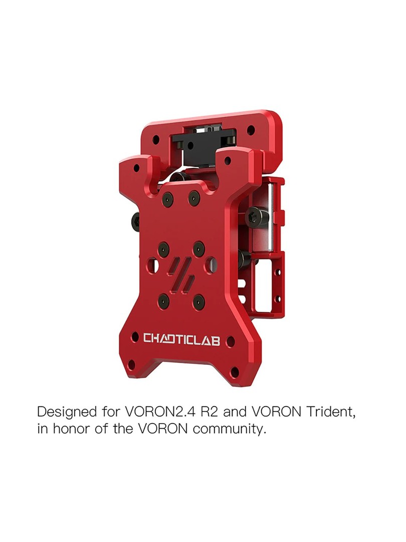 ChaoticLab CNC Voron Tap czerwony