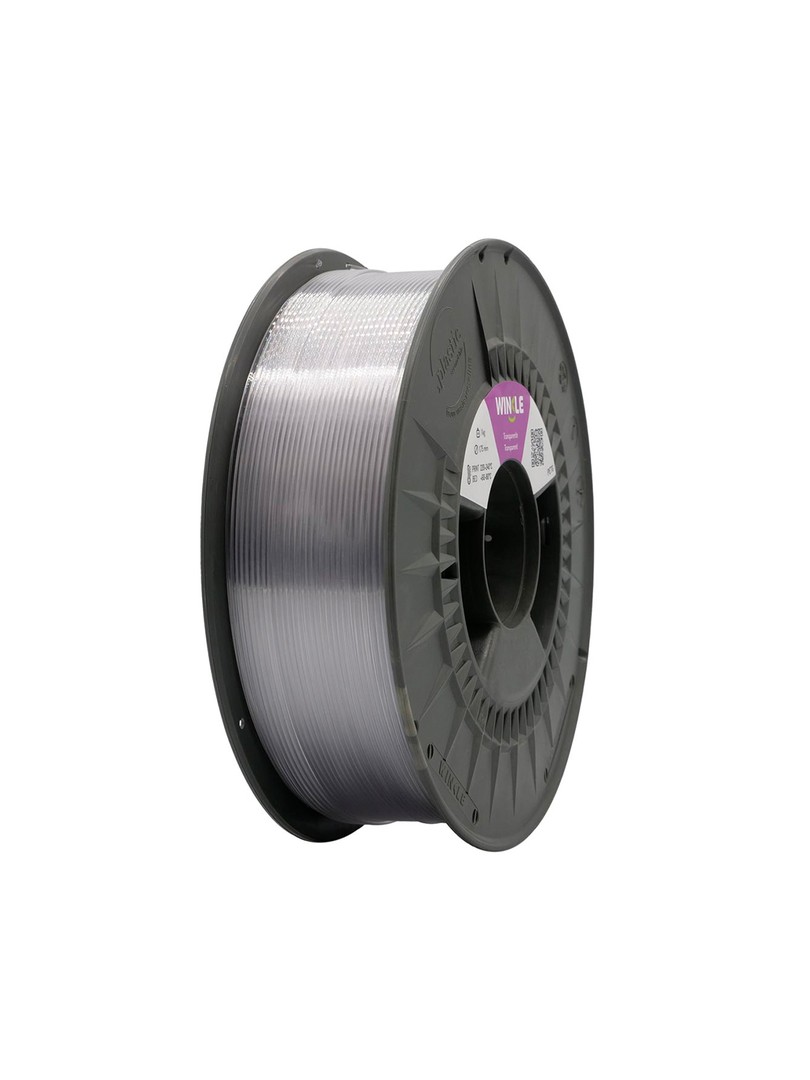 WINKLE PETG Filament 1.75mm Transparent przezroczysty 5000g