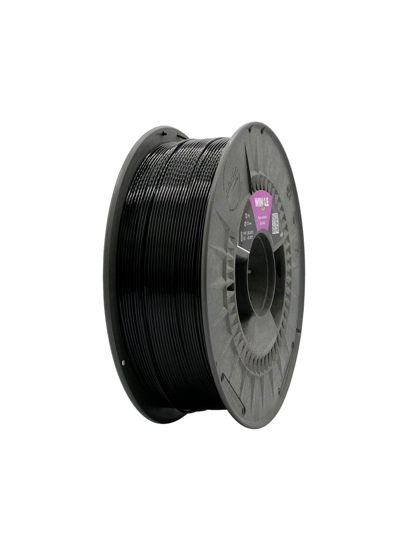 WINKLE PETG Filament 1.75mm Jet Black czarny 5000g