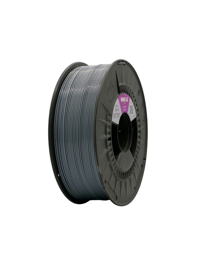 WINKLE PETG Filament 1.75mm Ash Gray szary 5000g