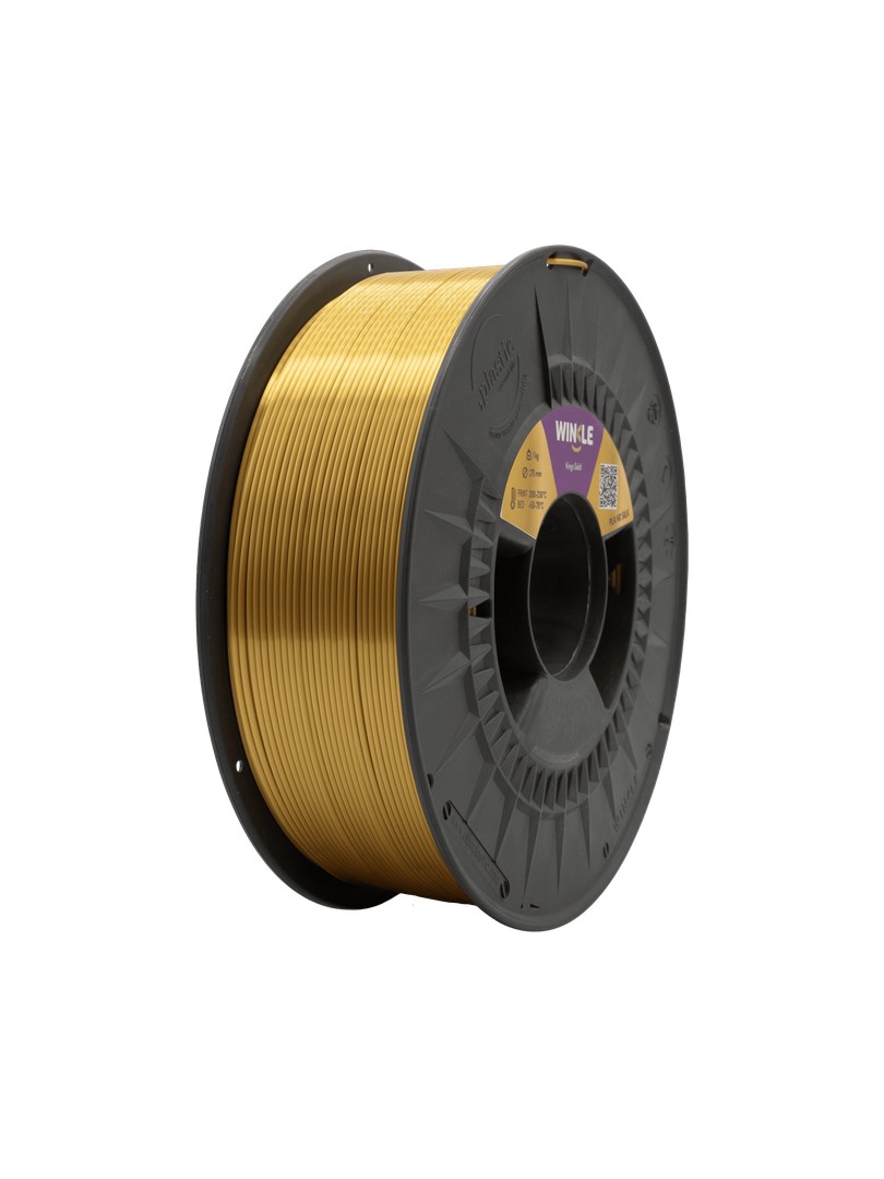 WINKLE PLA Silk Filament Kings Gold złoty 1.75mm 1000g