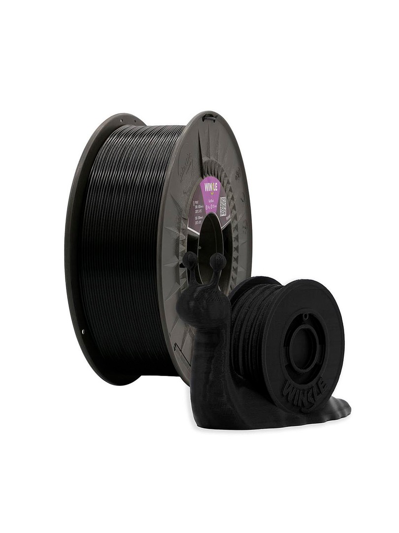 WINKLE PLA-HS Filament 1.75mm 1000g Flash Black czarny