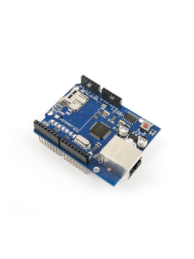 ProRock Ethernet Shield W5100 Arduino W5100 Ethernet Controller Micro SD