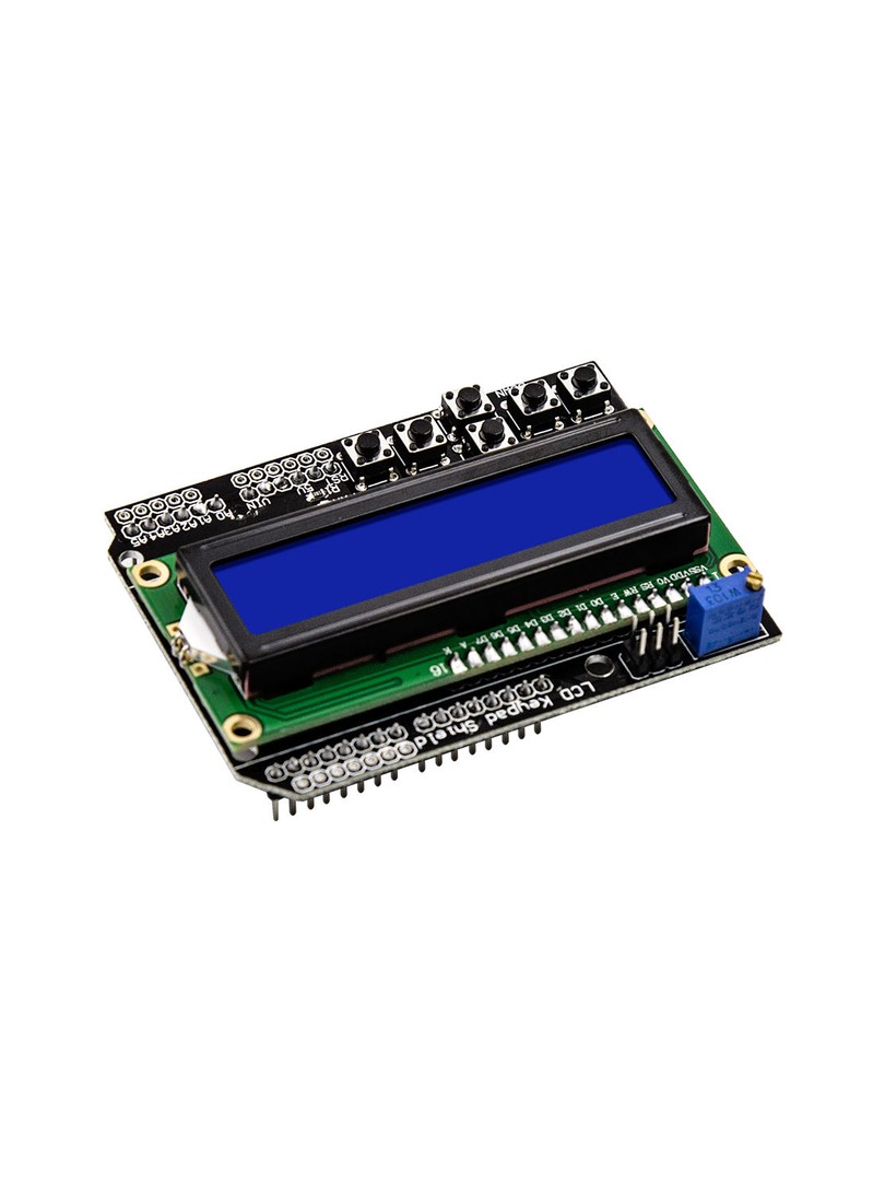 ProRock LCD1602 Shield Blue Backlight 16x2 Arduino UNO Mega 5-Key