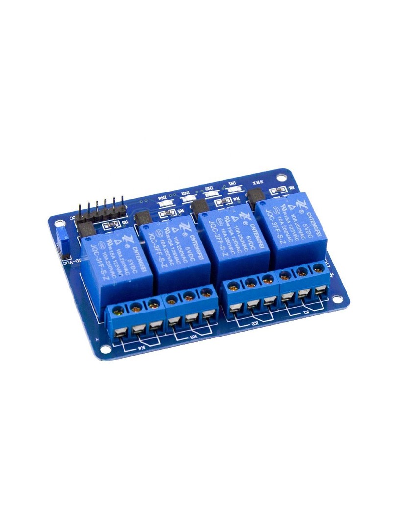 ProRock 4-Kanałowy Moduł Przełącznika Z Optyczną Izolacją 5V 4 Kanały 10A