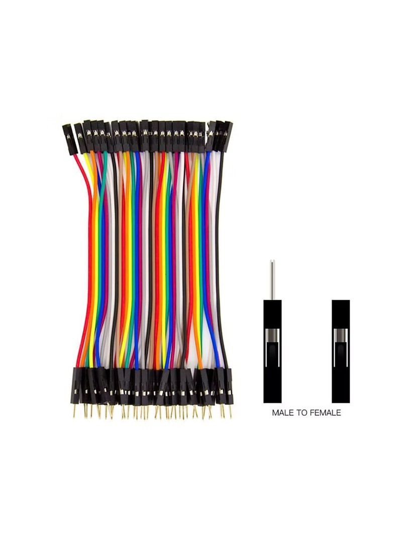 ProRock Dupont Line 40 Pin 10cm 24AWG