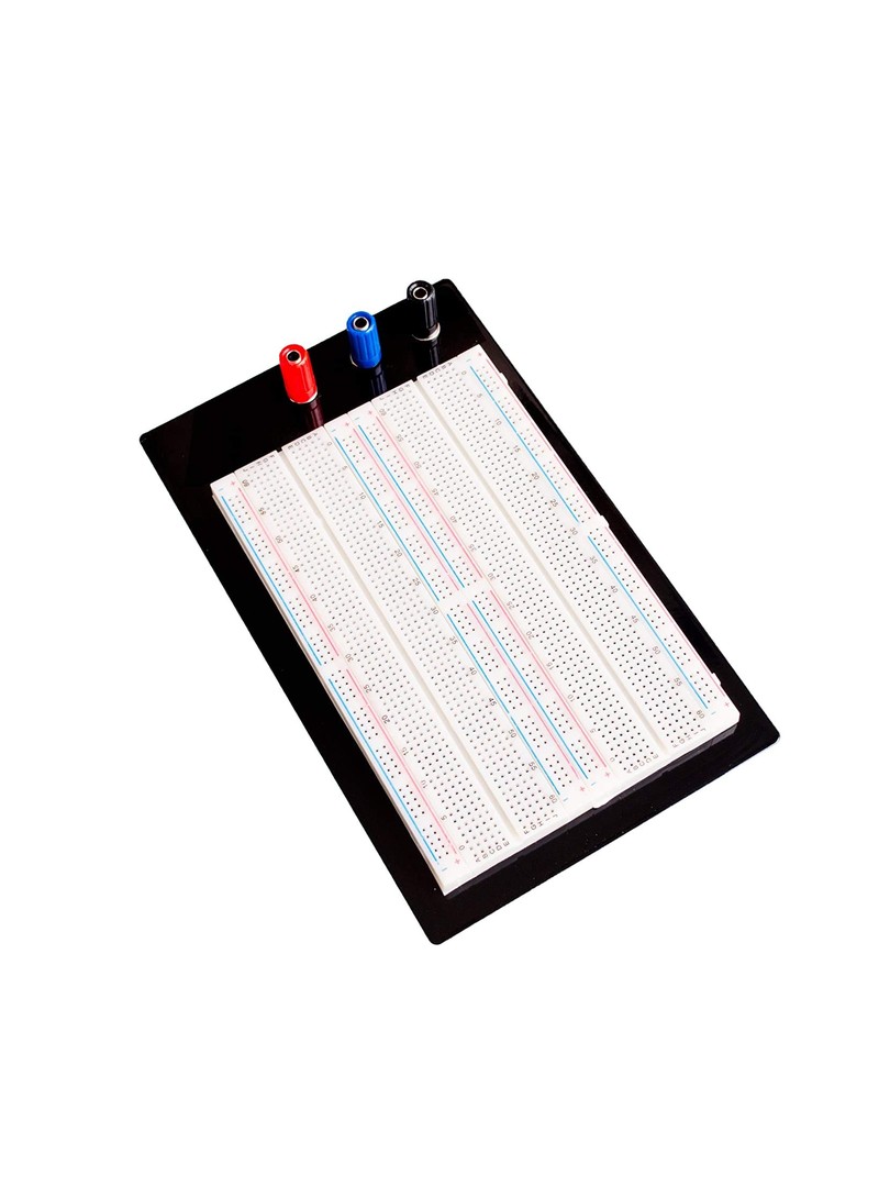 ProRock Breadboard 1660 Tie Points Aluminum Base