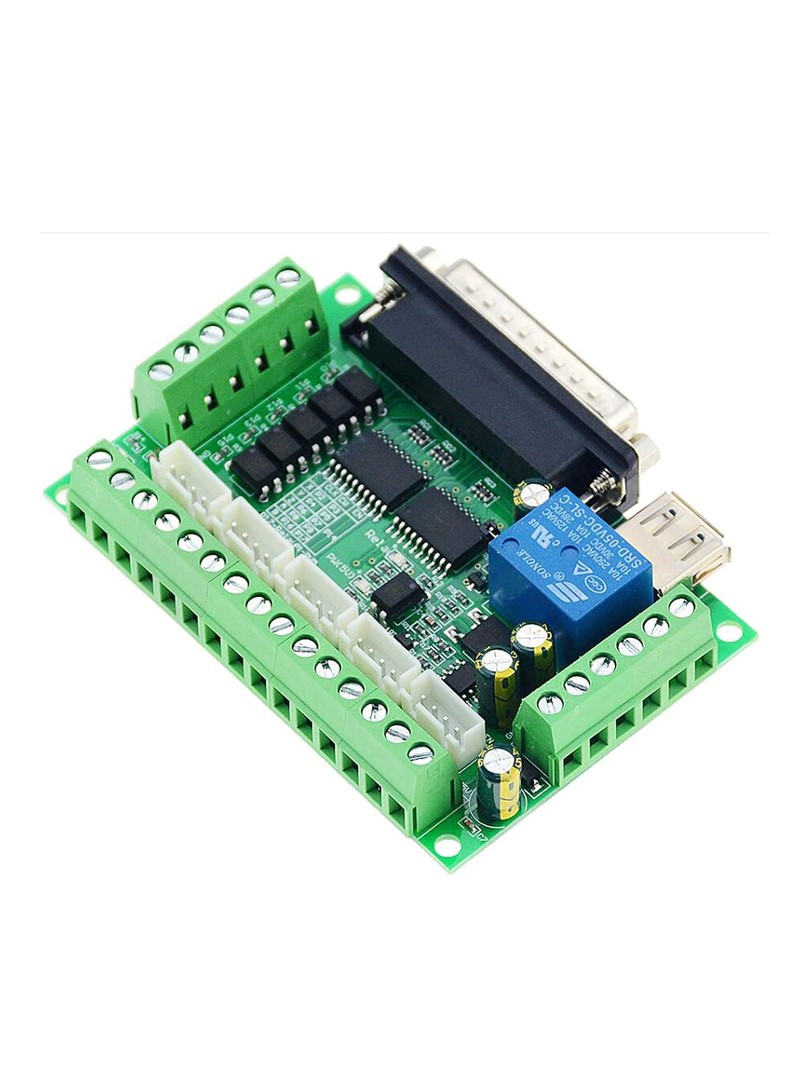 ProRock CNC Adapter 5-Axis Mach3 Opto-Isolated 171 Komponentów