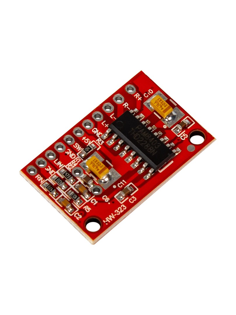 ProRock Amplifier PAM8403 3W Dual Track Red