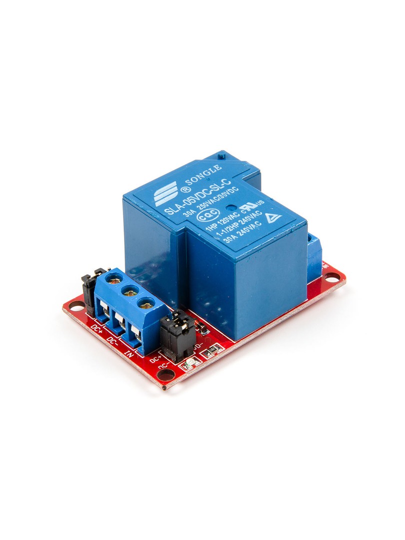 ProRock Relay 5V 30A Single-Channel Optocoupler Isolation H/L Trigger