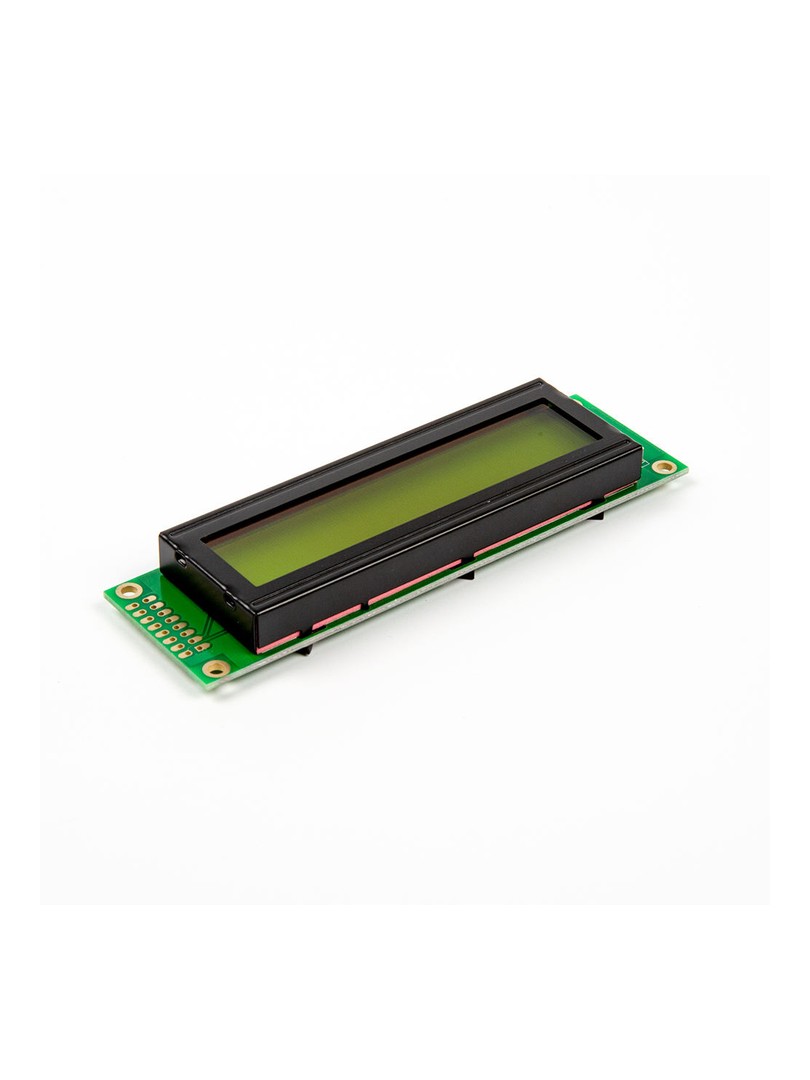 ProRock LCD2002 Yellow-Green Backlight 5V 20x2 LCD