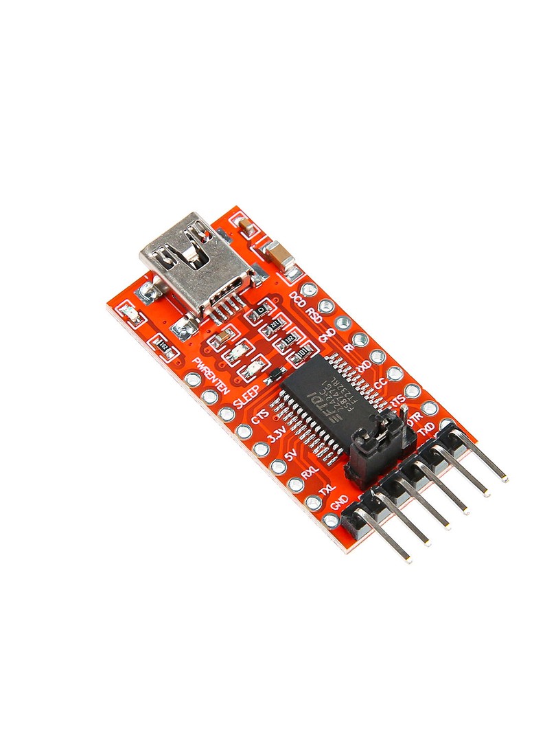 ProRock USB-C FT232RL 3.3V/5V RX/TX Indicators