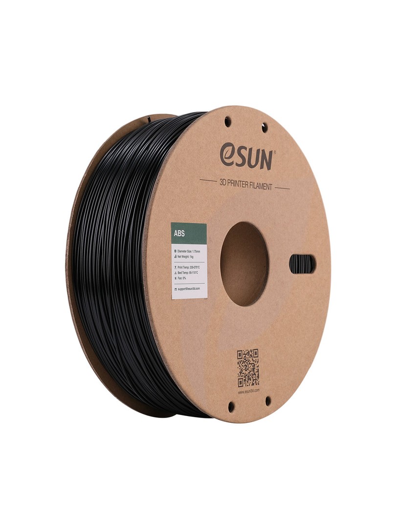 eSUN ABS Filament czarny papierowa szpula 1.75mm 1000g