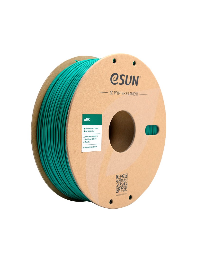 eSUN ABS Filament zielony papierowa szpula 1.75mm 1000g