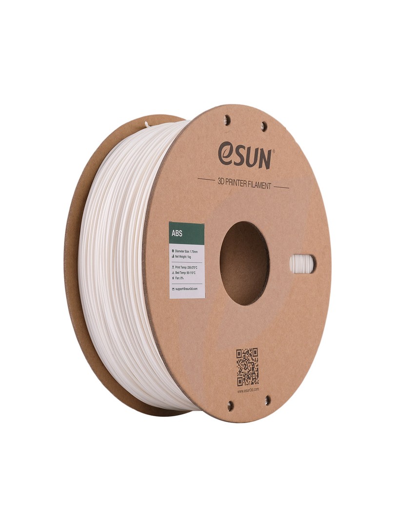eSUN ABS Filament ciepły biały papierowa szpula 1.75mm 1000g