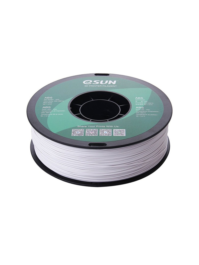 eSUN ABS Filament 1,75mm 1000g zimny biały