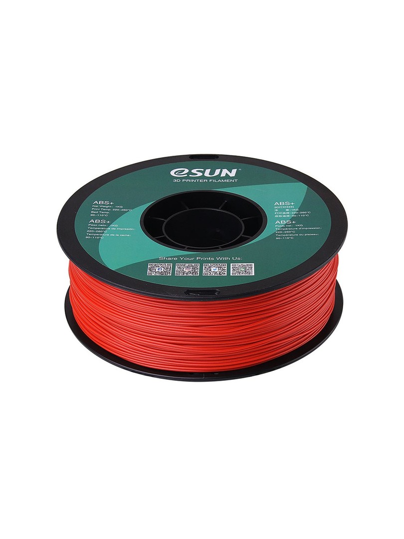eSUN ABS+ Filament 1,75mm 1000g czerwony