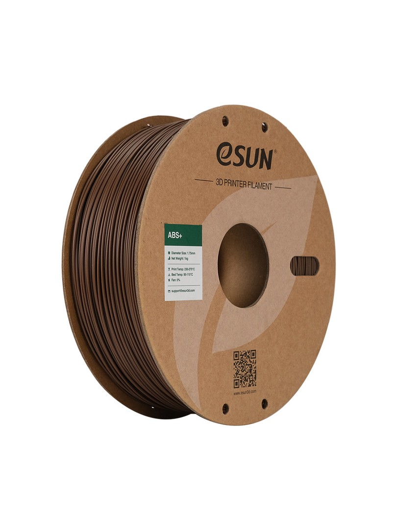 eSUN ABS+ Filament brązowy papierowa szpula 1.75mm 1000g