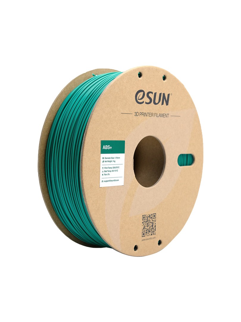 eSUN ABS+ Filament zielony papierowa szpula 1.75mm 1000g