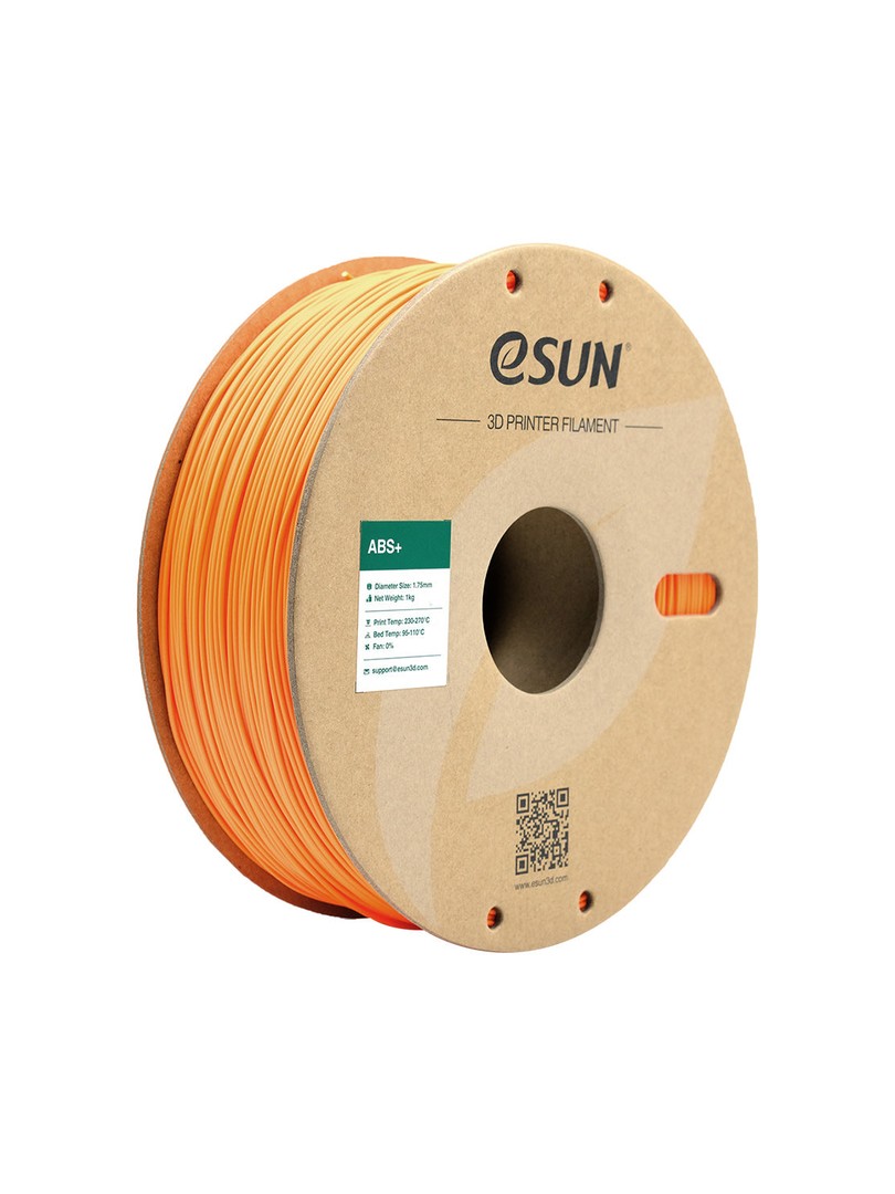 eSUN ABS+ Filament pomarańczowy papierowa szpula 1.75mm 1000g