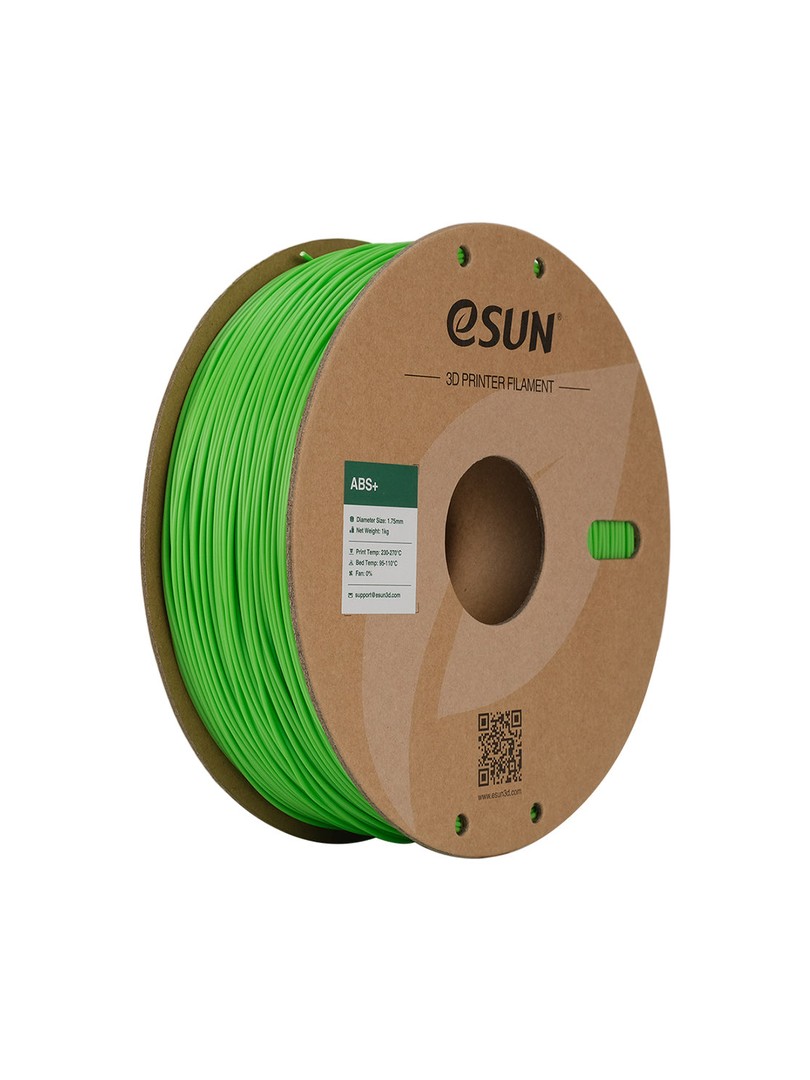 eSUN ABS+ Filament jasnozielony papierowa szpula 1.75mm 1000g