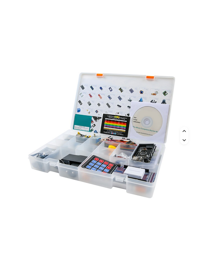 ProRock Arduino Mega 2560 221 Komponentów 32+ Projekty STEM