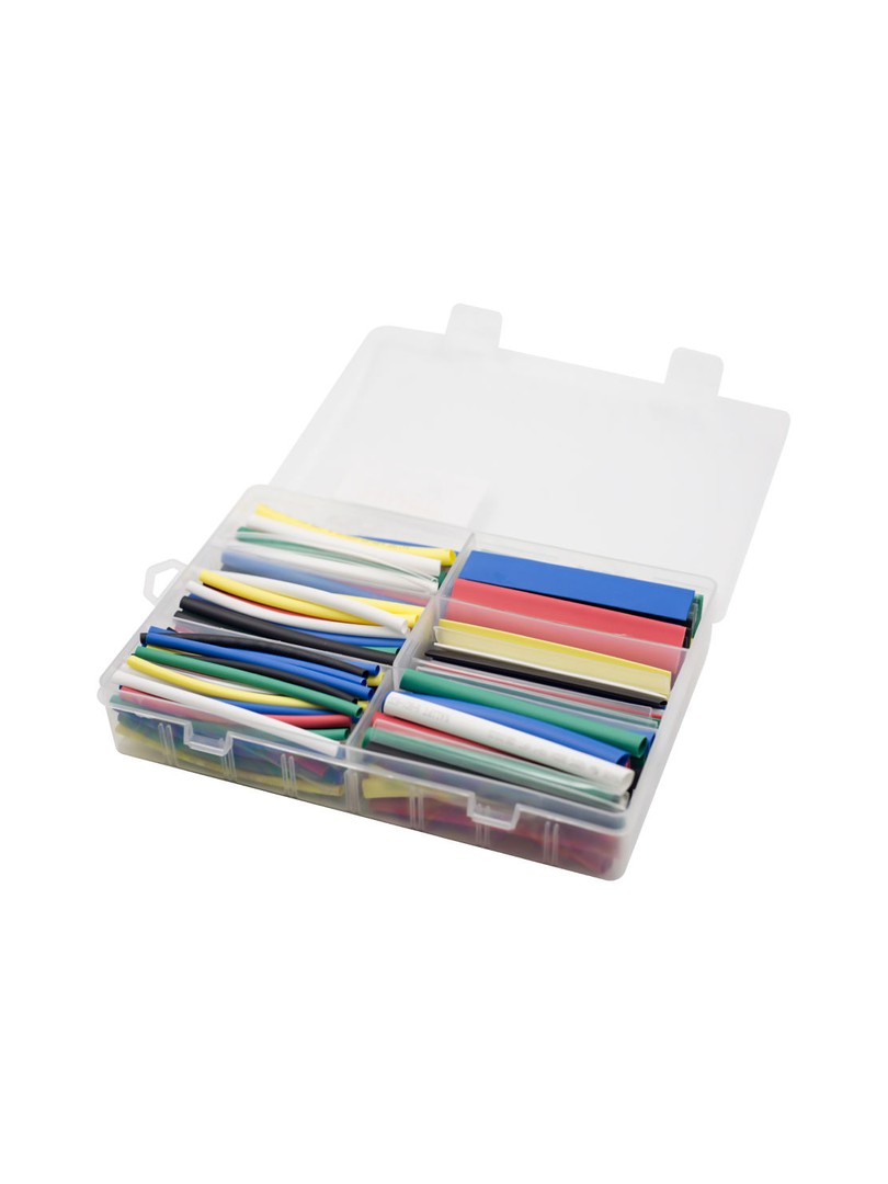 ProRock Heat Shrink Tubing 168PCS 7 Colors 2:1 Shrink Ratio