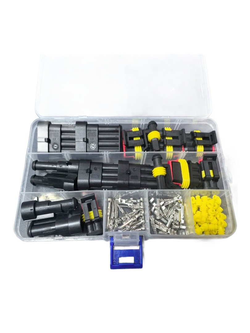 ProRock Automotive 96PCS Waterproof Wire Connectors 1-4 Pin IP68