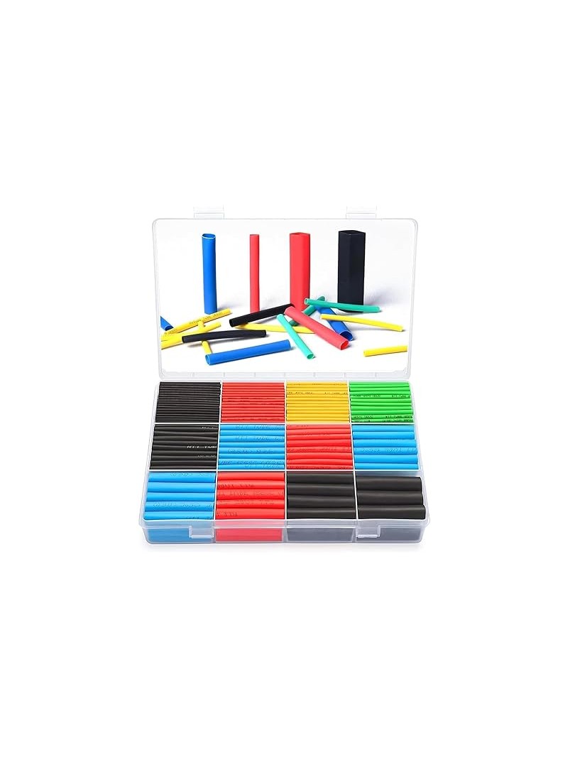 ProRock Heat Shrink Tube 328PCS 2:1 Shrink Ratio 40/80mm