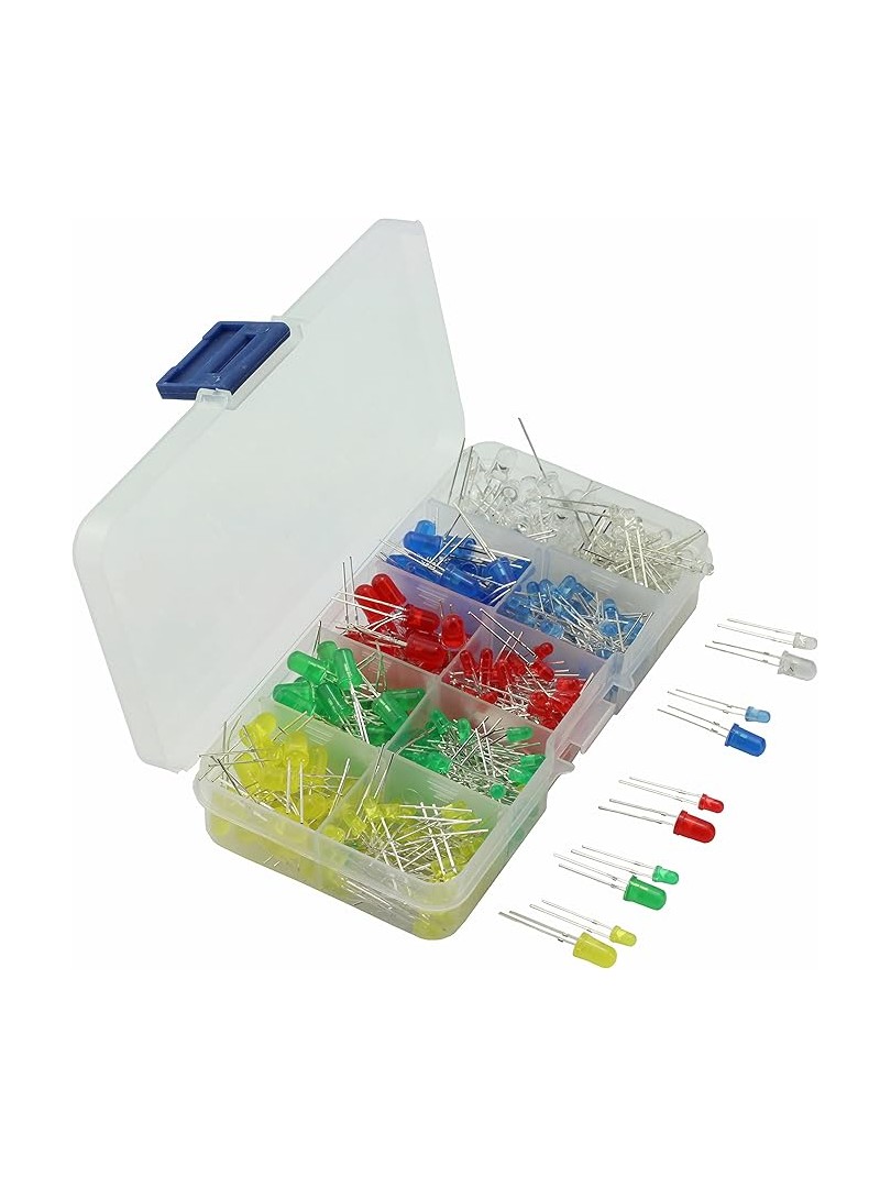 ProRock LED 375 Komponentów 3mm/5mm 5 Kolorów