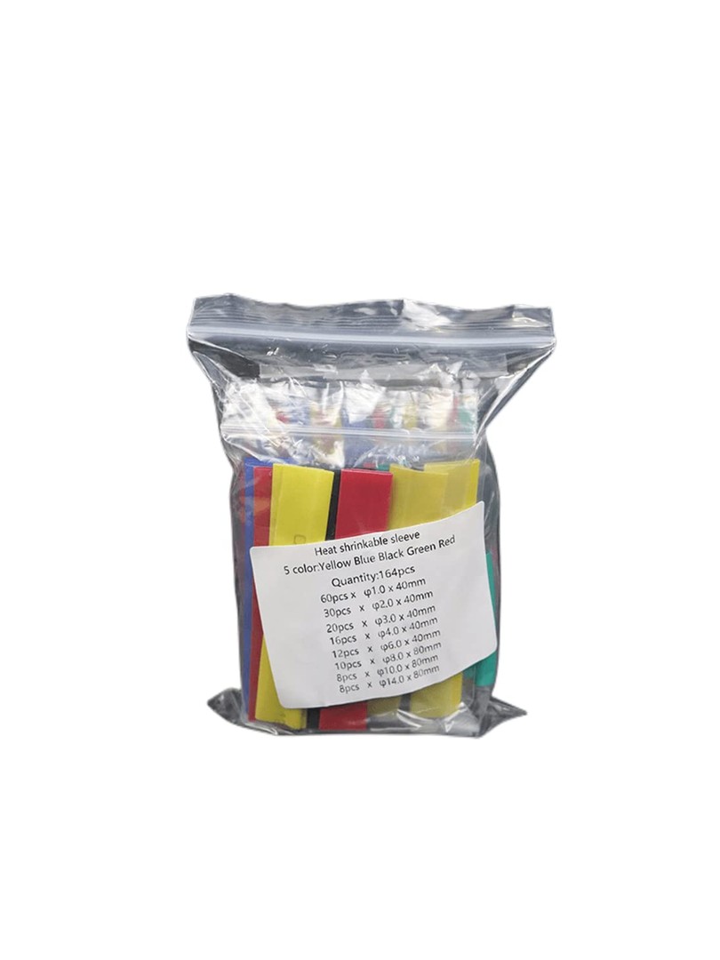 ProRock 164 Komponentów Heat Shrink Tube Set Polyolefin 2:1 Shrink Ratio