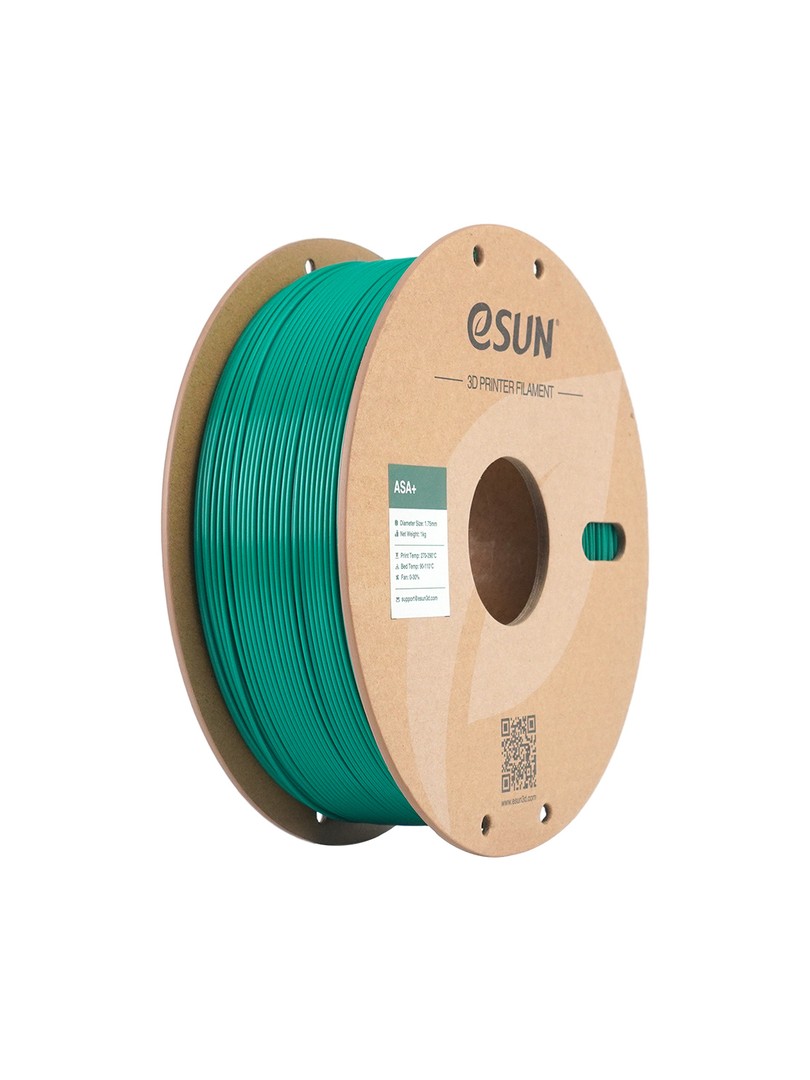 eSUN ASA+ Filament zielony 1.75mm 1000g papierowa szpula