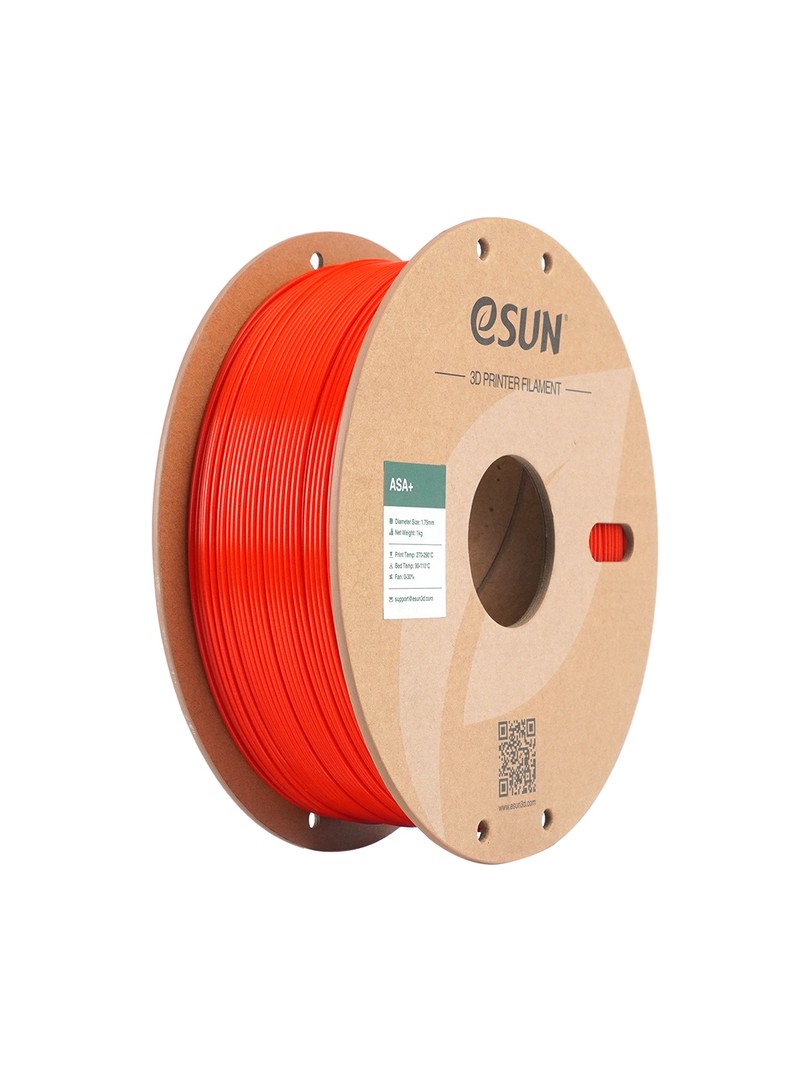 eSUN ASA+ Filament 1.75mm 1000g Red Czerwony