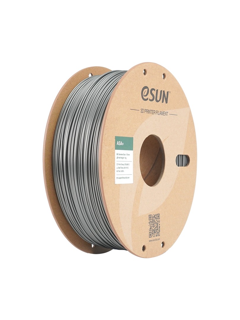 eSUN ASA+ Filament srebrny 1.75mm 1000g papierowa szpula