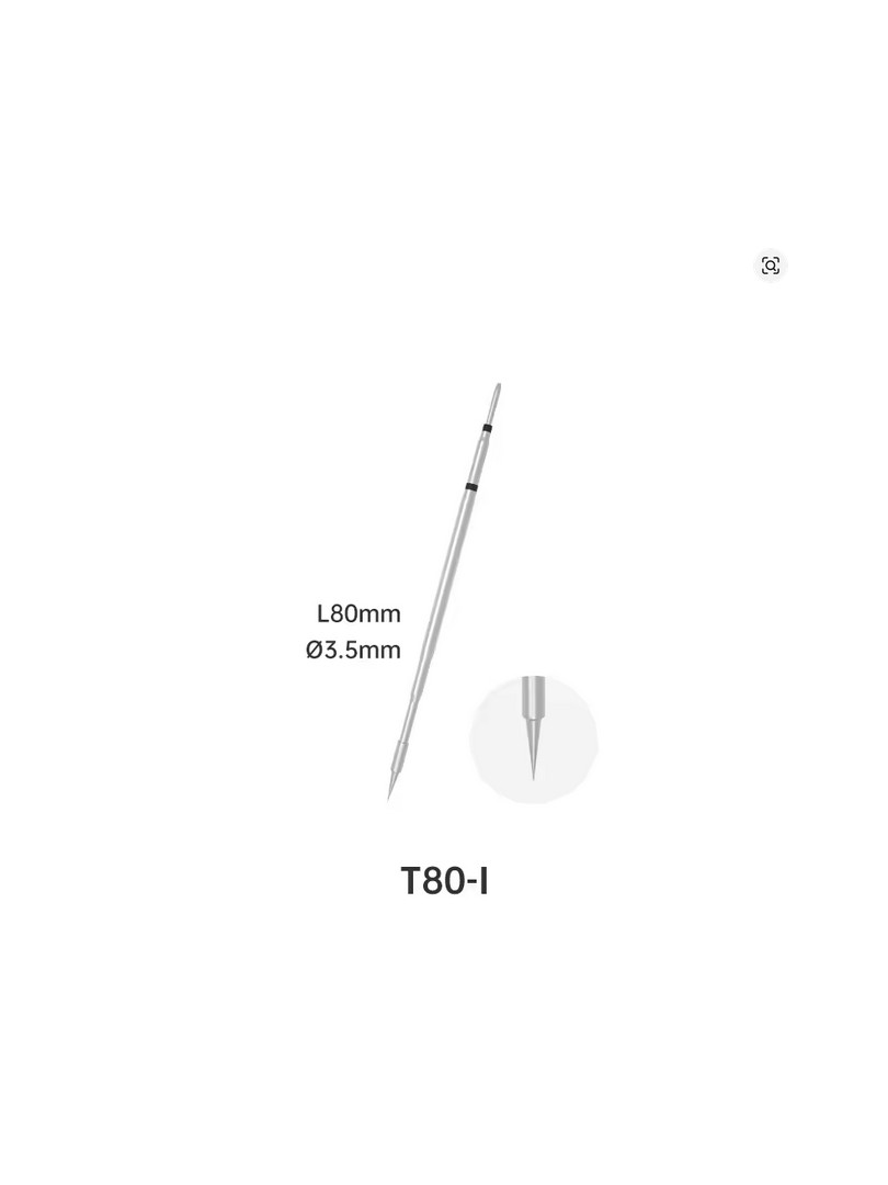 Alientek grot lutowniczy T80P-I do lutownicy T80P Horseshoe Tip