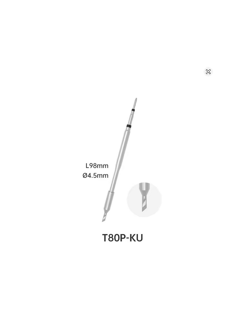 Alientek grot lutowniczy T80P-KU do lutownicy T80P Small Blade Tip