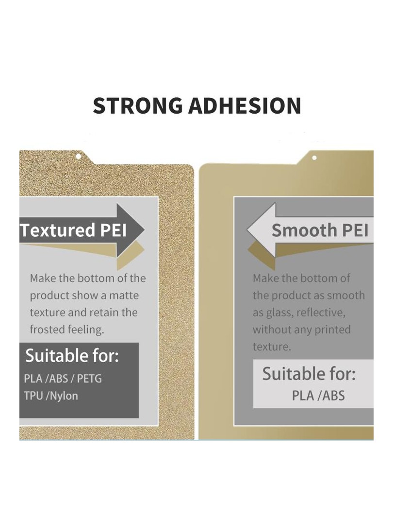 Smooth and texture side / 210*210mm