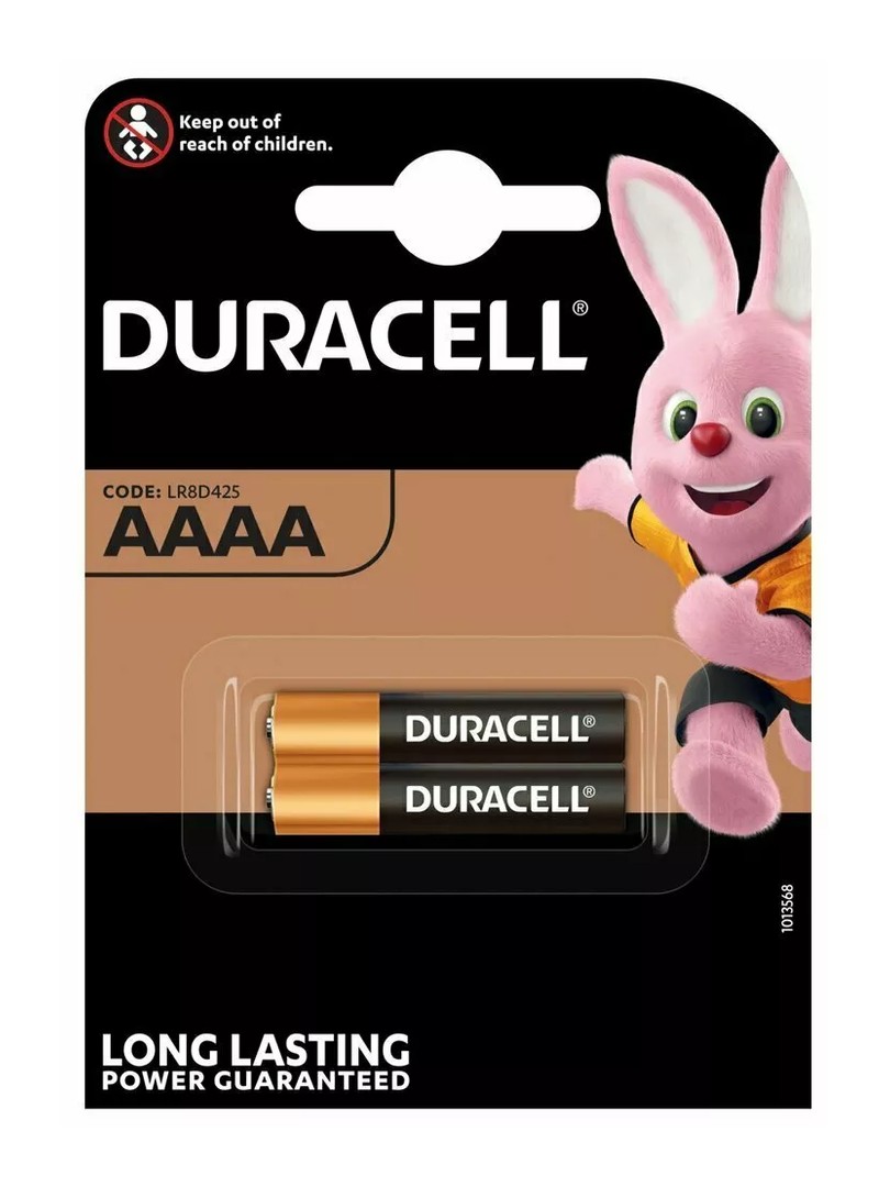 Duracell LR61 AAAA E96 baterie alkaliczne Blister 2 szt