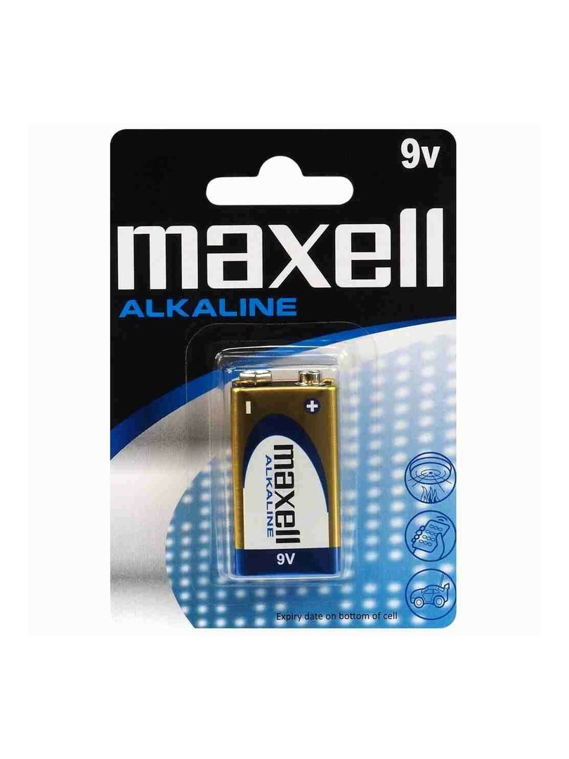 Maxell Bateria alkaliczna 6LR61 9V Blister 1 szt