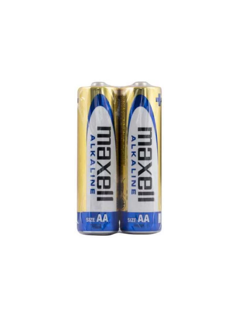 Maxell Baterie alkaliczne LR6 AA 2 szt opakowanie foliowe