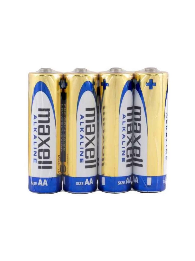 Maxell Baterie alkaliczne LR6 AA 4 szt opakowanie foliowe
