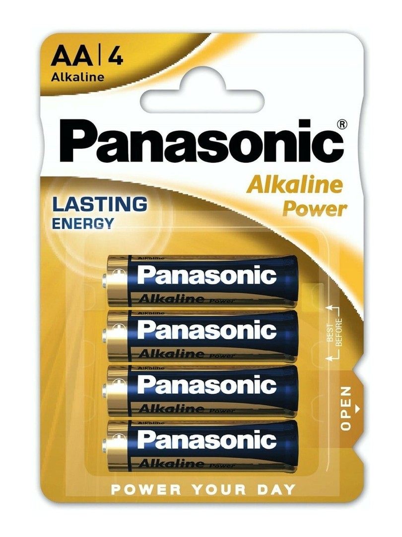 Panasonic Baterie alkaliczne LR6 AA Bronze Alkaline Blister 4 szt