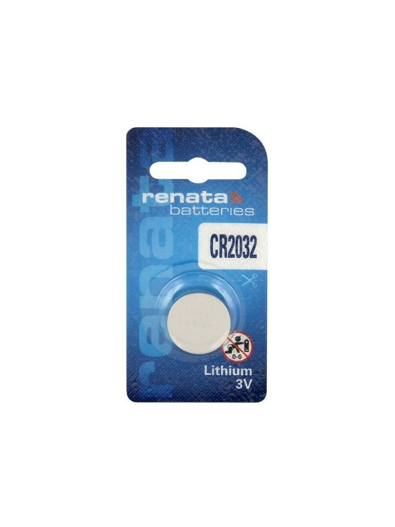 Battery Renata CR2032 3V Lithium Blister 1 pcs