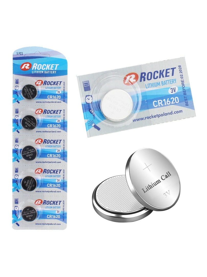 Rocket Bateria litowa CR1620 Blister 5 szt
