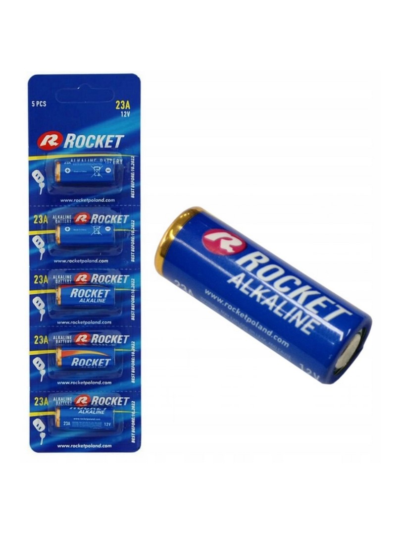 Rocket Baterie alkaliczne MN21 A23 Blister 5 szt