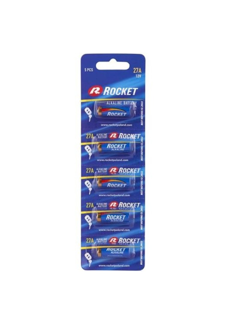 Rocket Baterie alkaliczne MN27 A27 Blister 5 szt
