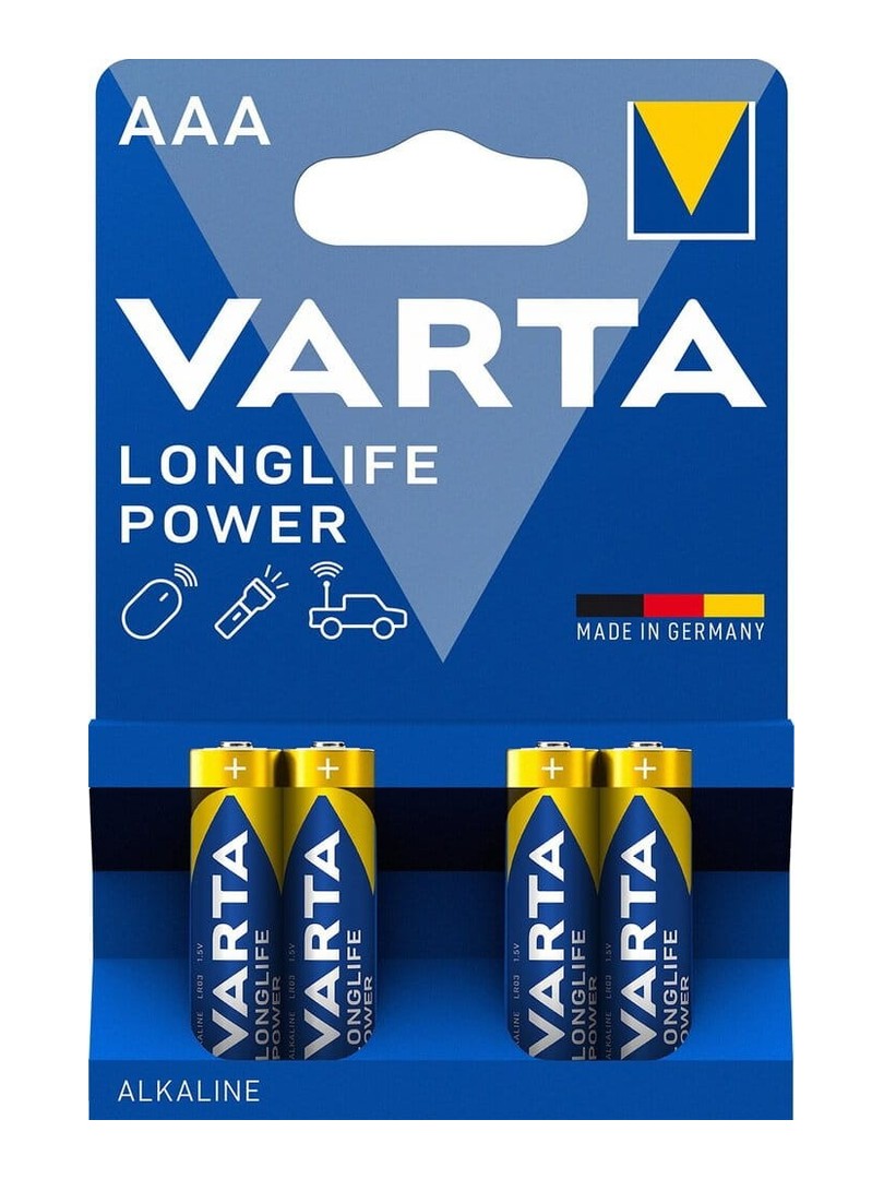 Varta LR3 AAA baterie alkaliczne Blister 4 szt